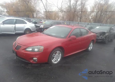 2007 Pontiac Grand Prix Gt from USA, damaged, VIN 2G2WR554571100154